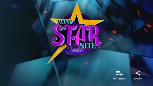 Vijay Star Nite Durban