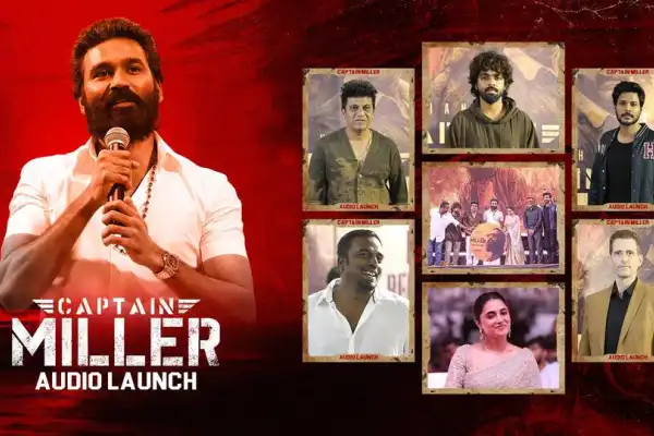 Captain Miller Audio Launch