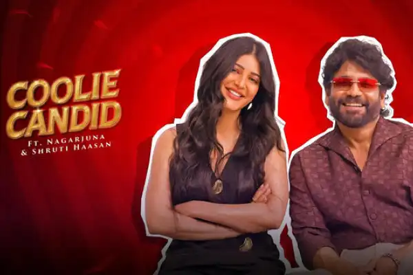 Coolie Candid ft. Nagarjuna & Shruthi Haasan