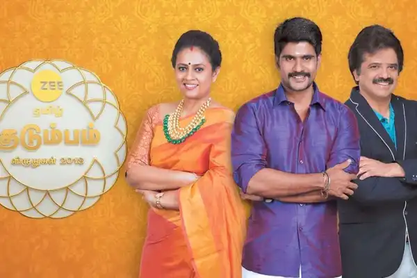 Zee Tamil Kutumbam Viruthugal 2018